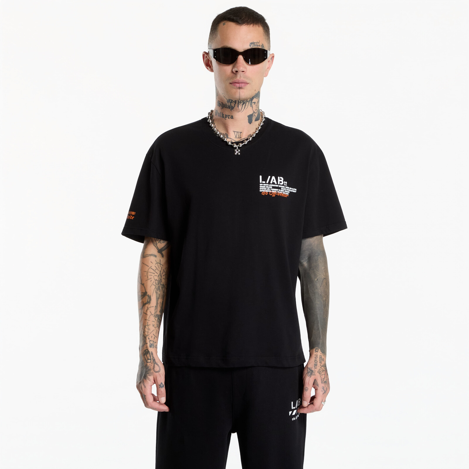 T-shirt L/AB c/o Off-White™ Off Active Duct Tape S/S Tee Black M