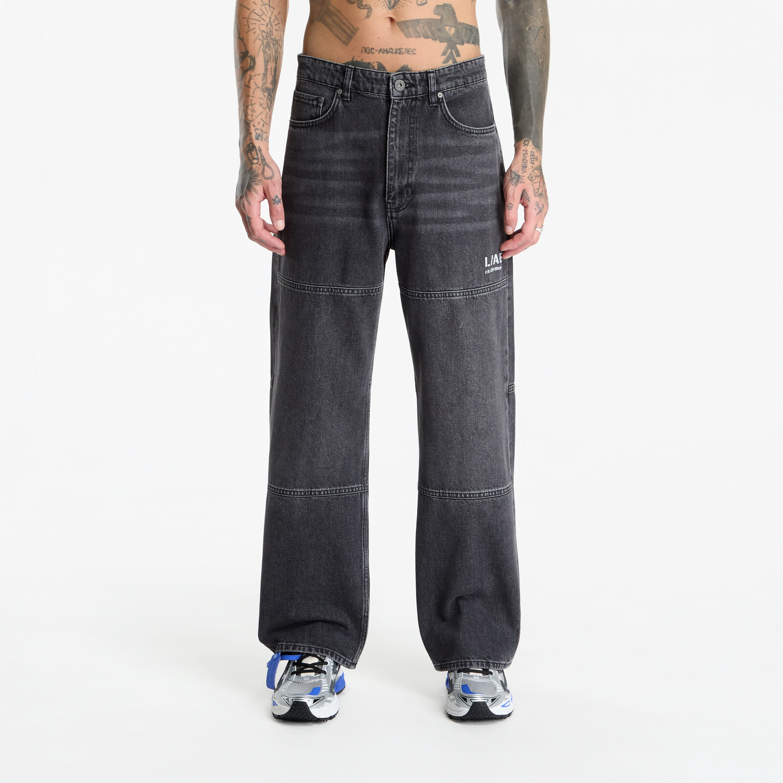 Pants L/AB c/o Off-White™ Diag Carpenter Jeans Phantom Black 30