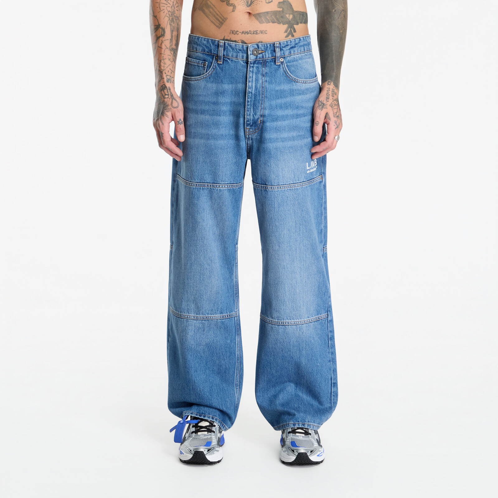 Pants L/AB c/o Off-White™ Diag Carpenter Jeans Steel Indigo 30