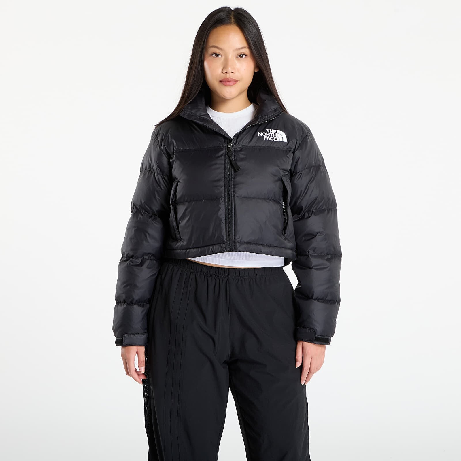 Jacket The North Face W Nuptse Short Jacket TNF Black/ TNF Black XS