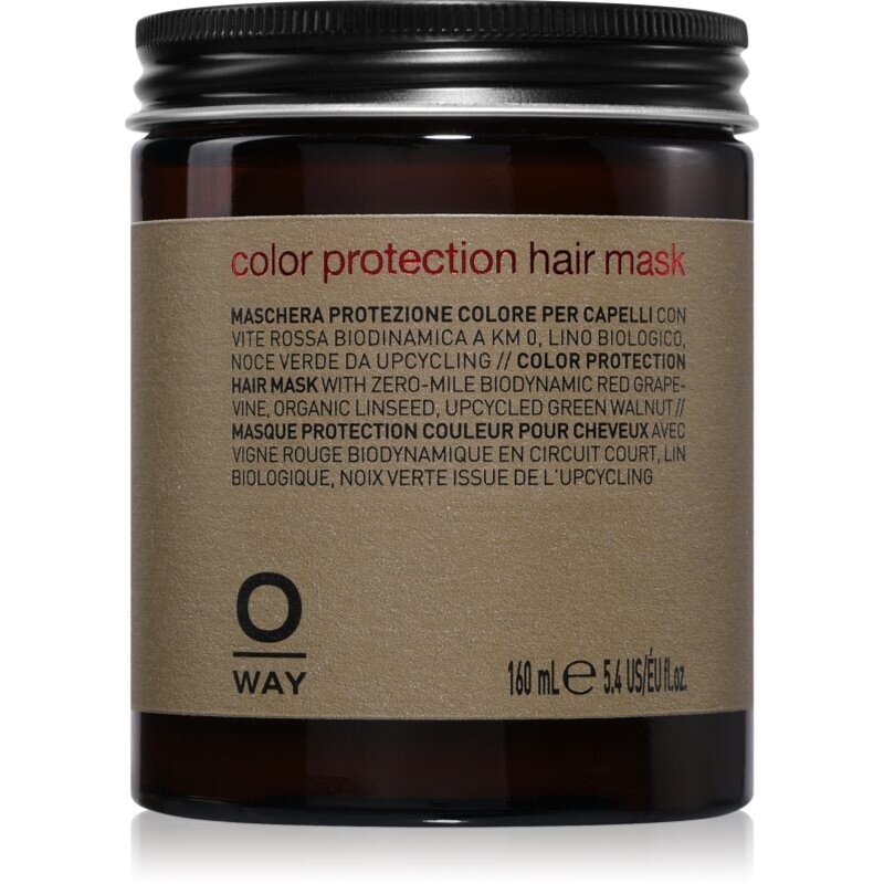 Oway Color Protection Hair Mask restoring protective mask for colour-treated hair 160 ml