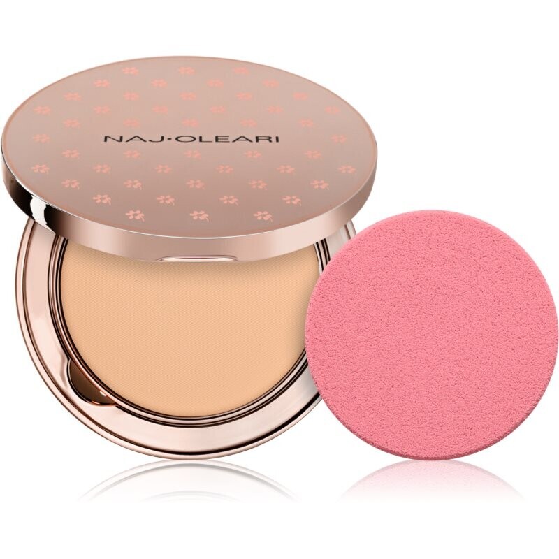 Naj Oleari Moist Infusion Cream Compact Foundation compact cream foundation for women 01 Powder 8 g