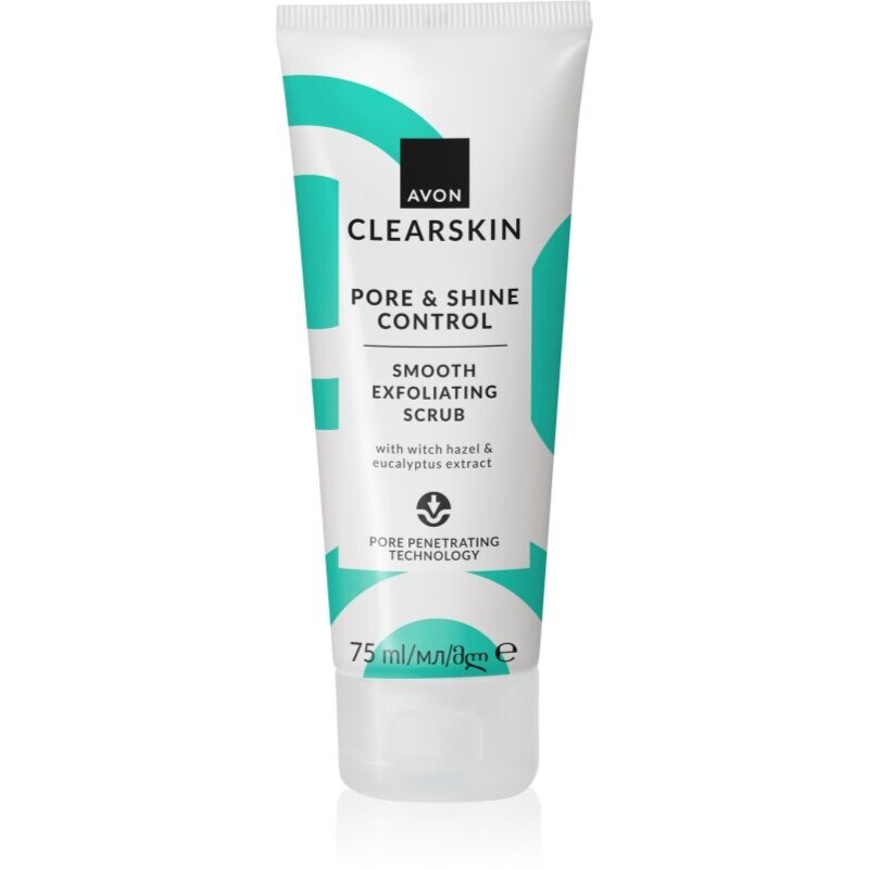 Avon Clearskin Pore & Shine Control energising exfoliator 75 ml