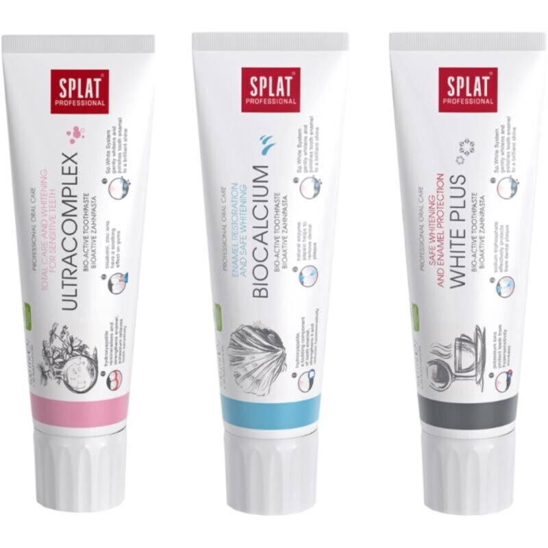 Splat Trio set toothpaste 3 pc