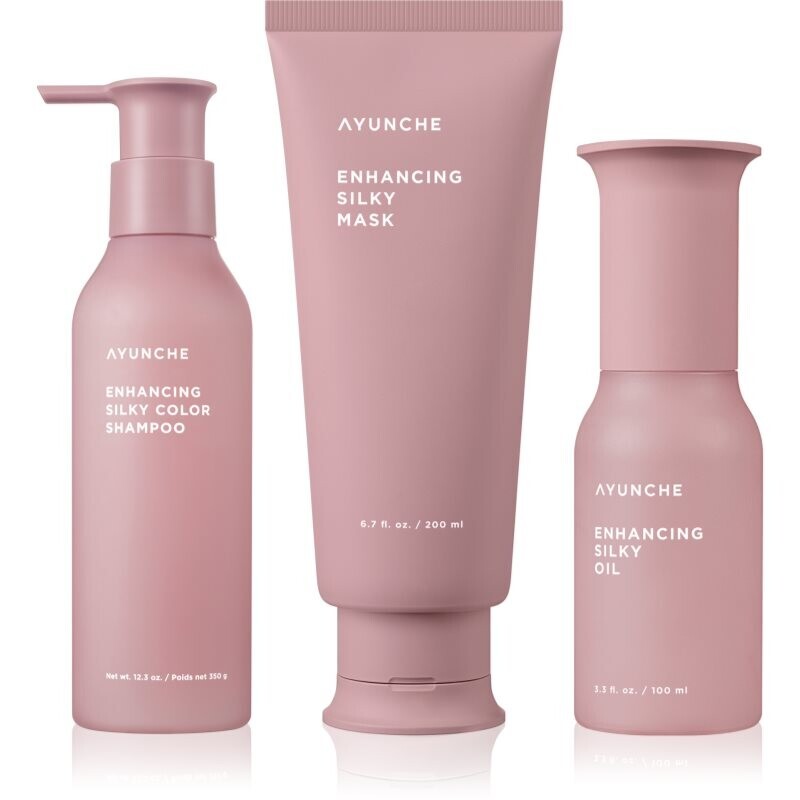 AYUNCHE Enhancing Silky set for damaged hair