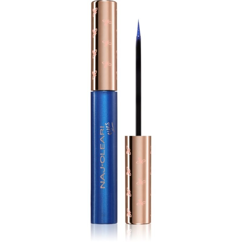 Naj Oleari Impeccable Eyeliner liquid eyeliner for women 02 Magnetic Blue 4 ml