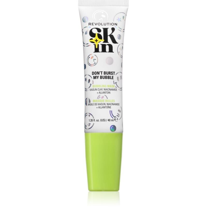 Revolution Skincare S.W.Smiley Bubbling Mask mask for the face 40 ml