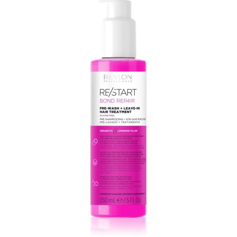Revlon Professional Re/Start Bond Repair Pre-Wash Leave-In multipurpose hair treatment for damaged hair 150 ml