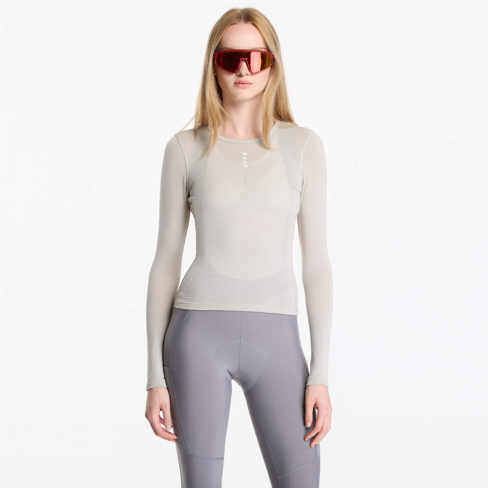 T-shirt MAAP TEAM Thermal LS Base Fog S