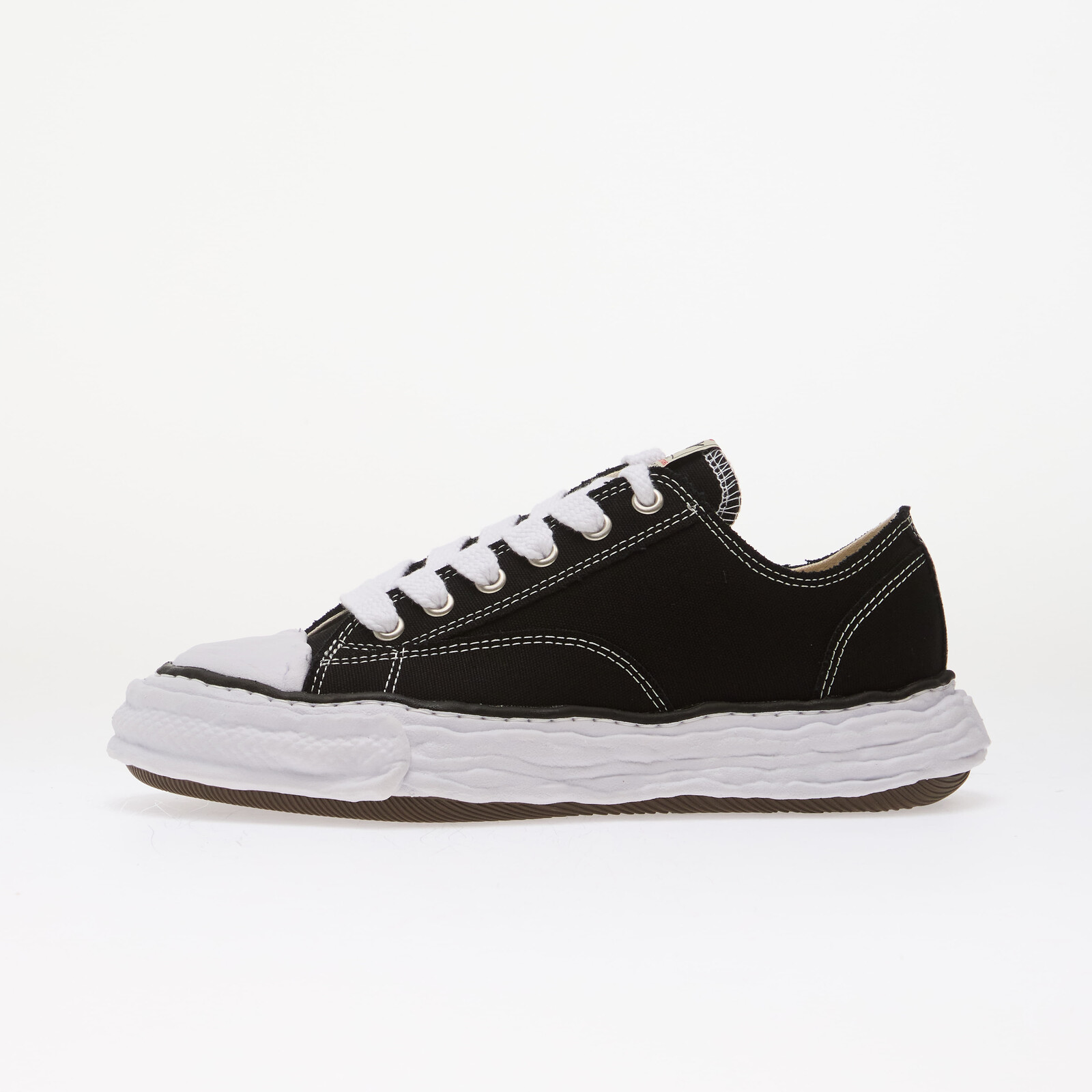 Sneakers Maison MIHARA YASUHIRO (MMY) Peterson23 Canvas Low-Top Black UK 39