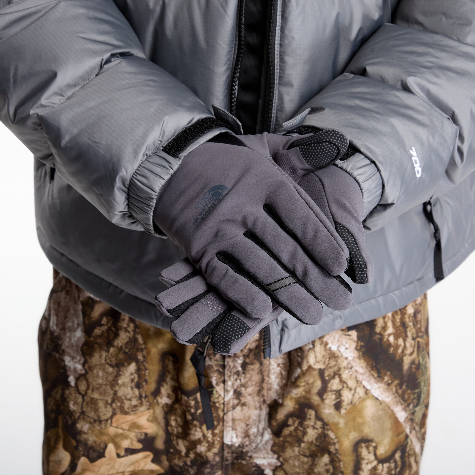 Gloves The North Face GTX Windstopper Fleece UNISEX Anthracite S