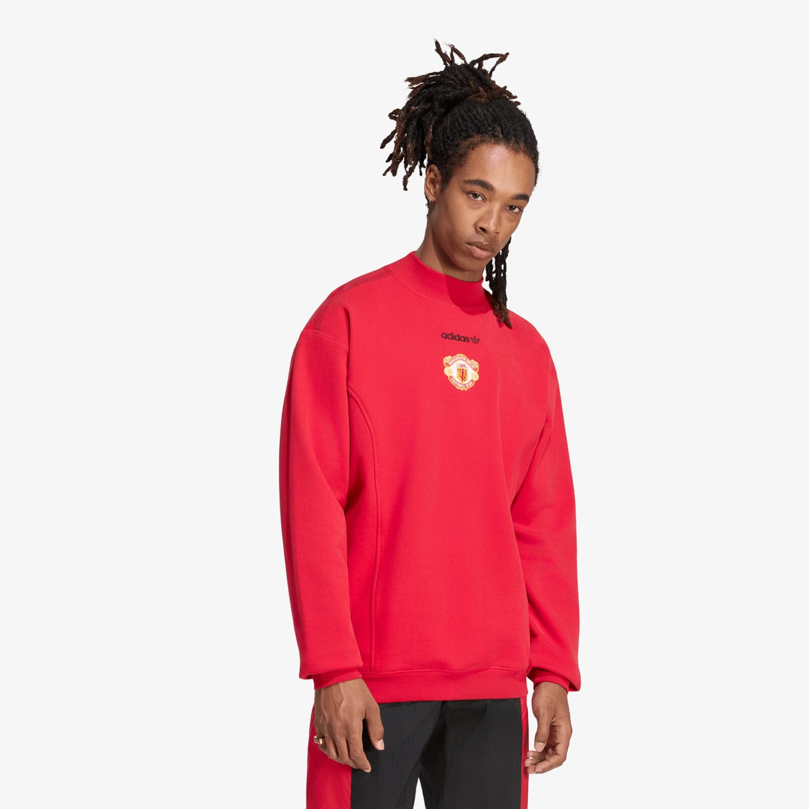 Sweatshirt adidas Manchester United EQT Sweatshirt Mufc Red L
