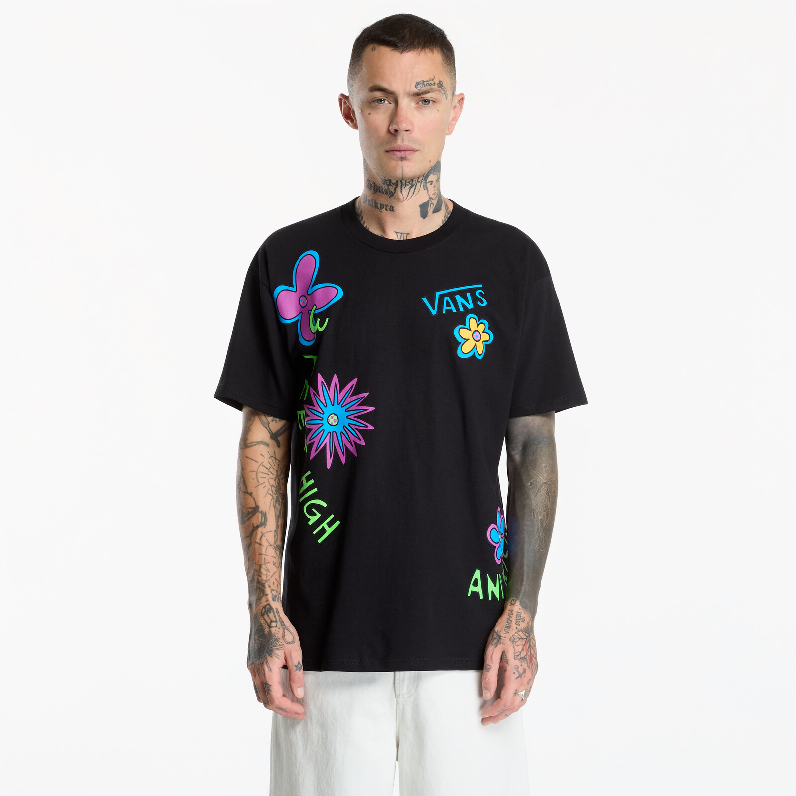 T-shirt Vans De La Soul 3 Feet High and Rising SS Tee Black XL