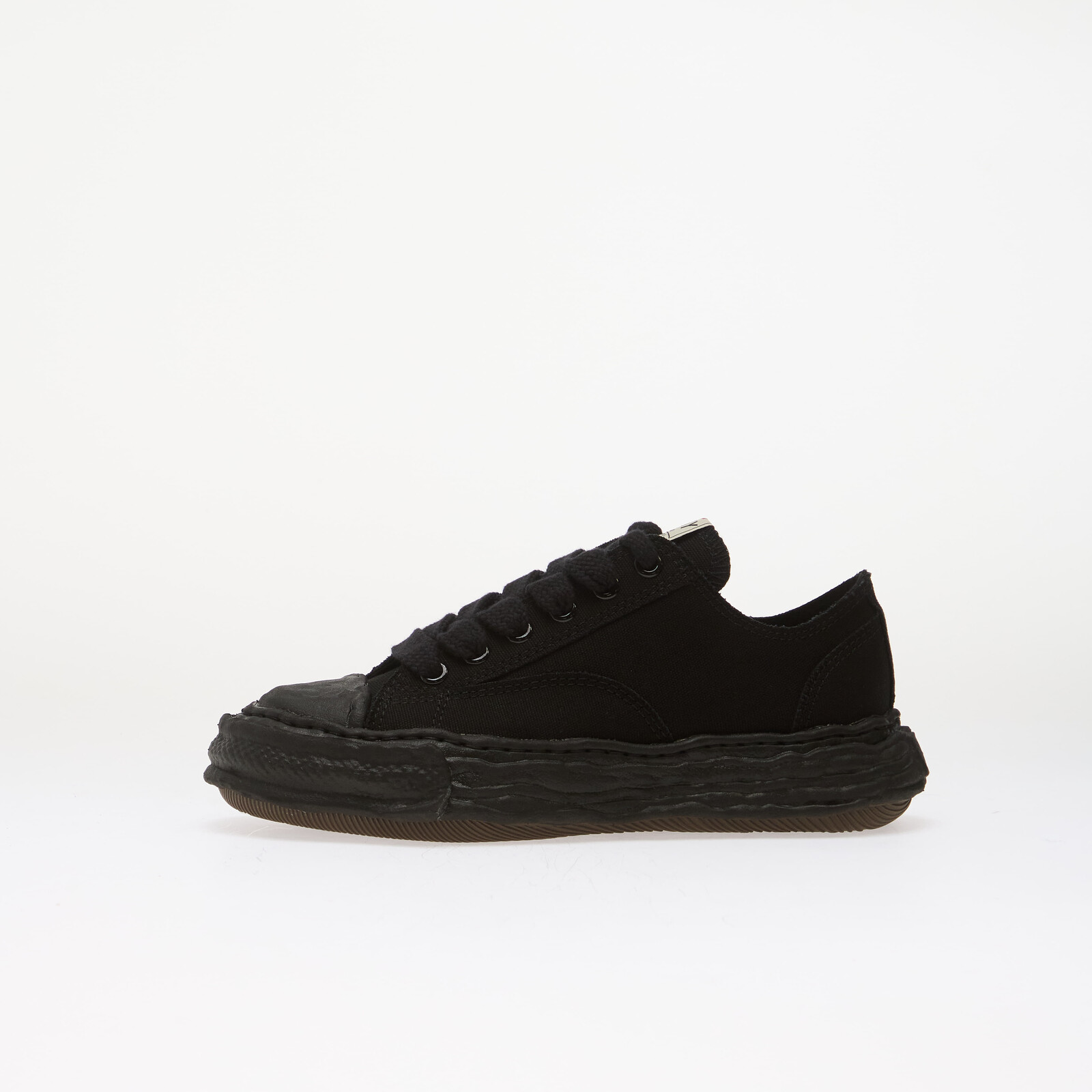 Sneakers Maison MIHARA YASUHIRO (MMY) Peterson23 Canvas Low-Top Black/ Black UK 46