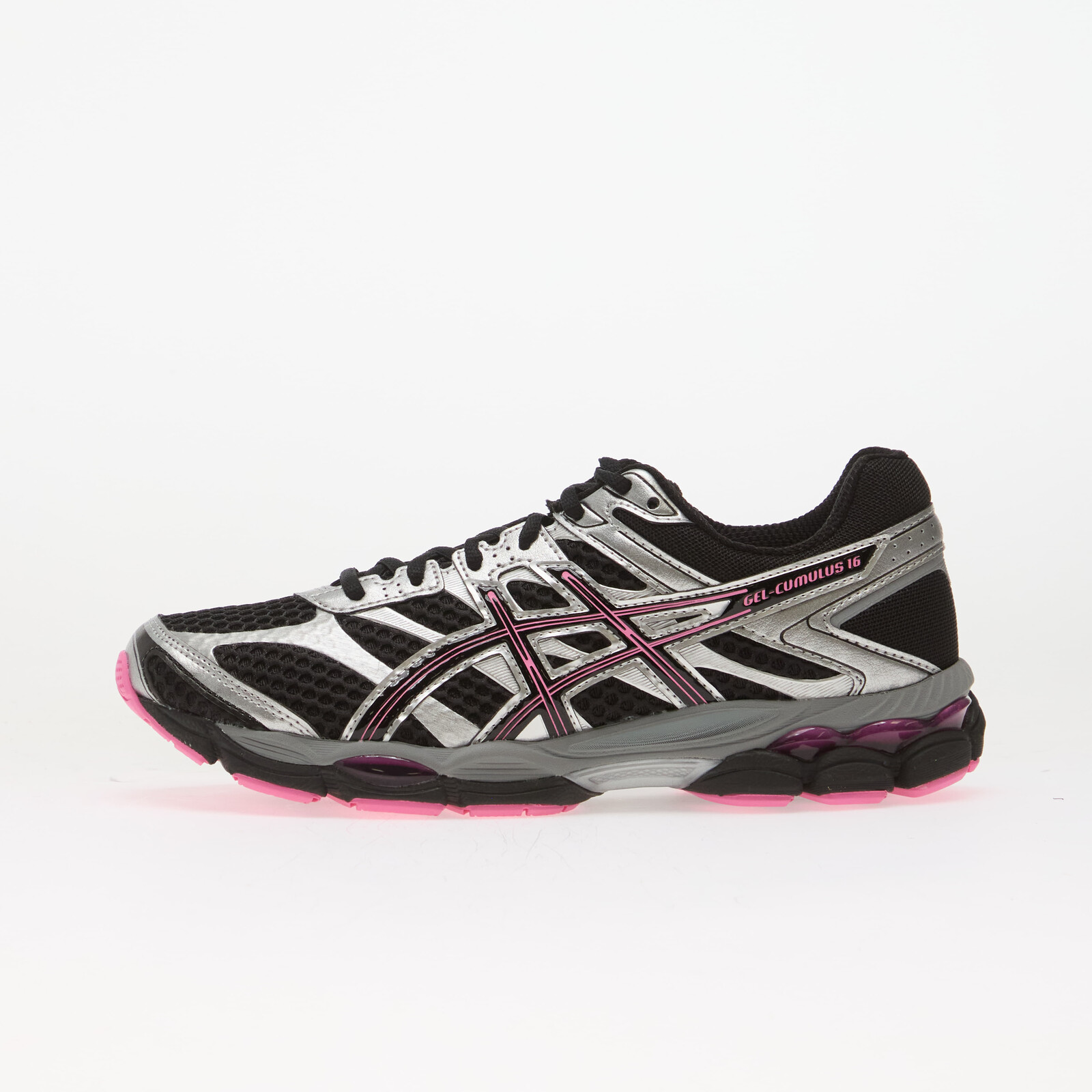 Sneakers Asics Gel-Cumulus 16 Black/ Dragon Fruit UK 7.5