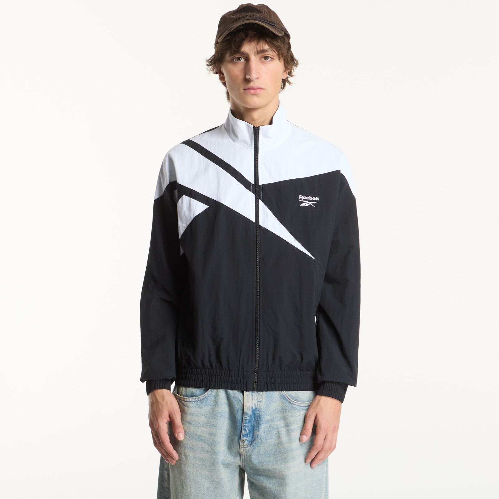 Jacket Reebok Vector Track Top Black/ White XXL