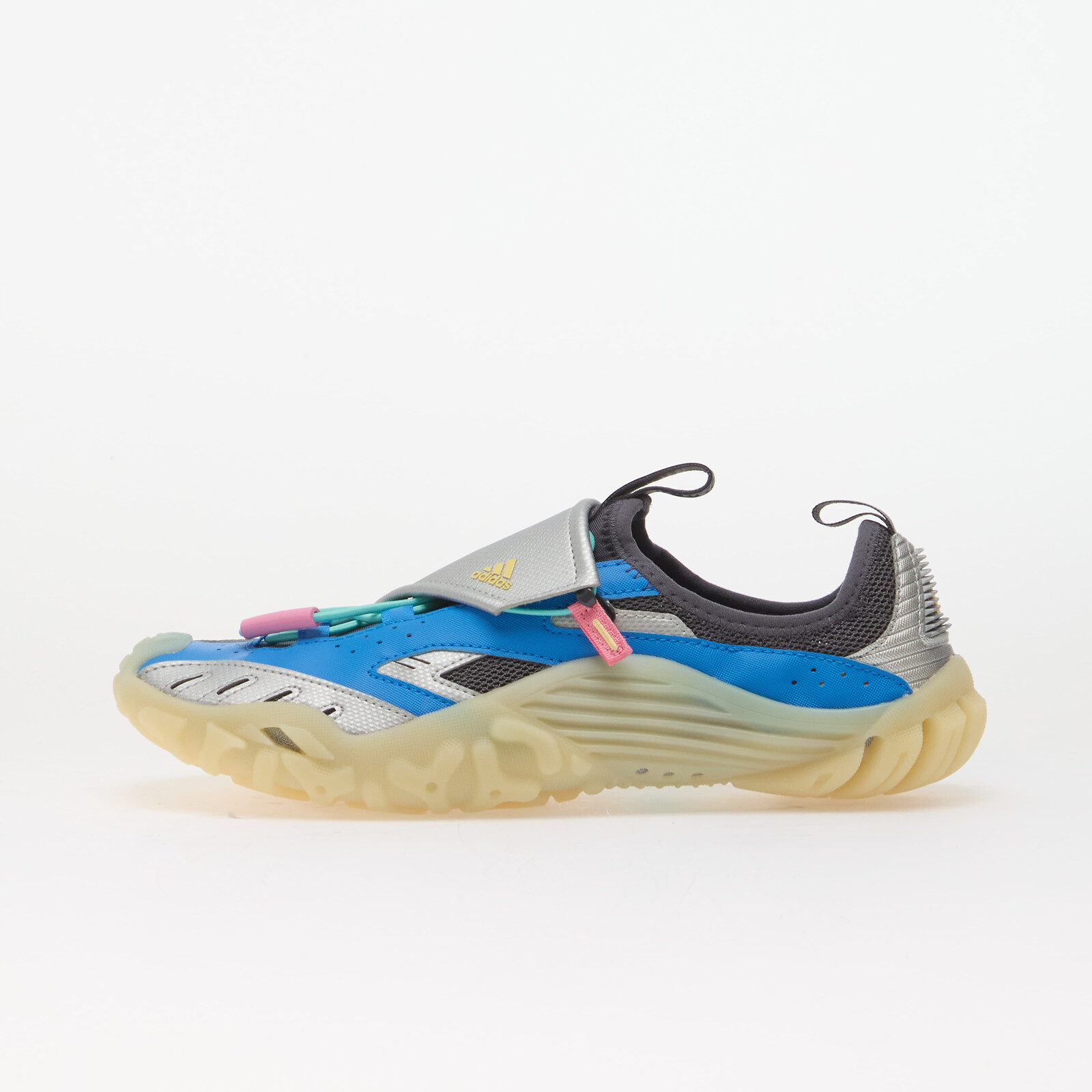 Sneakers adidas x Pharrell Williams Water Moc Lucid Ray Blue/ Silver Met./ Aurora Onix UK 11