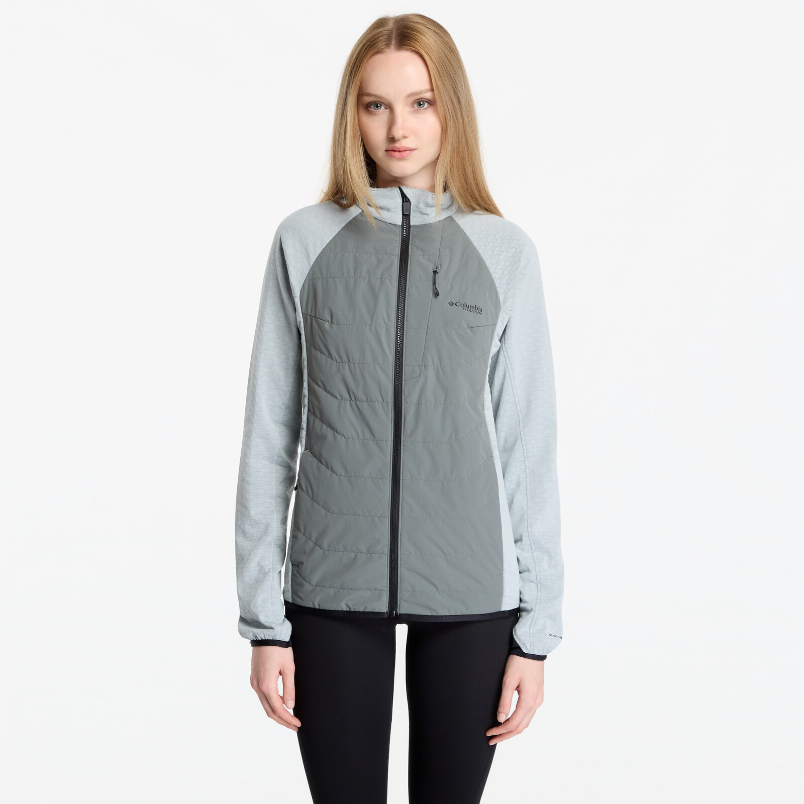 Sweatshirt Columbia Arctic Crest™ II Hybrid Full Zip Sedona Sage, Tea Light M