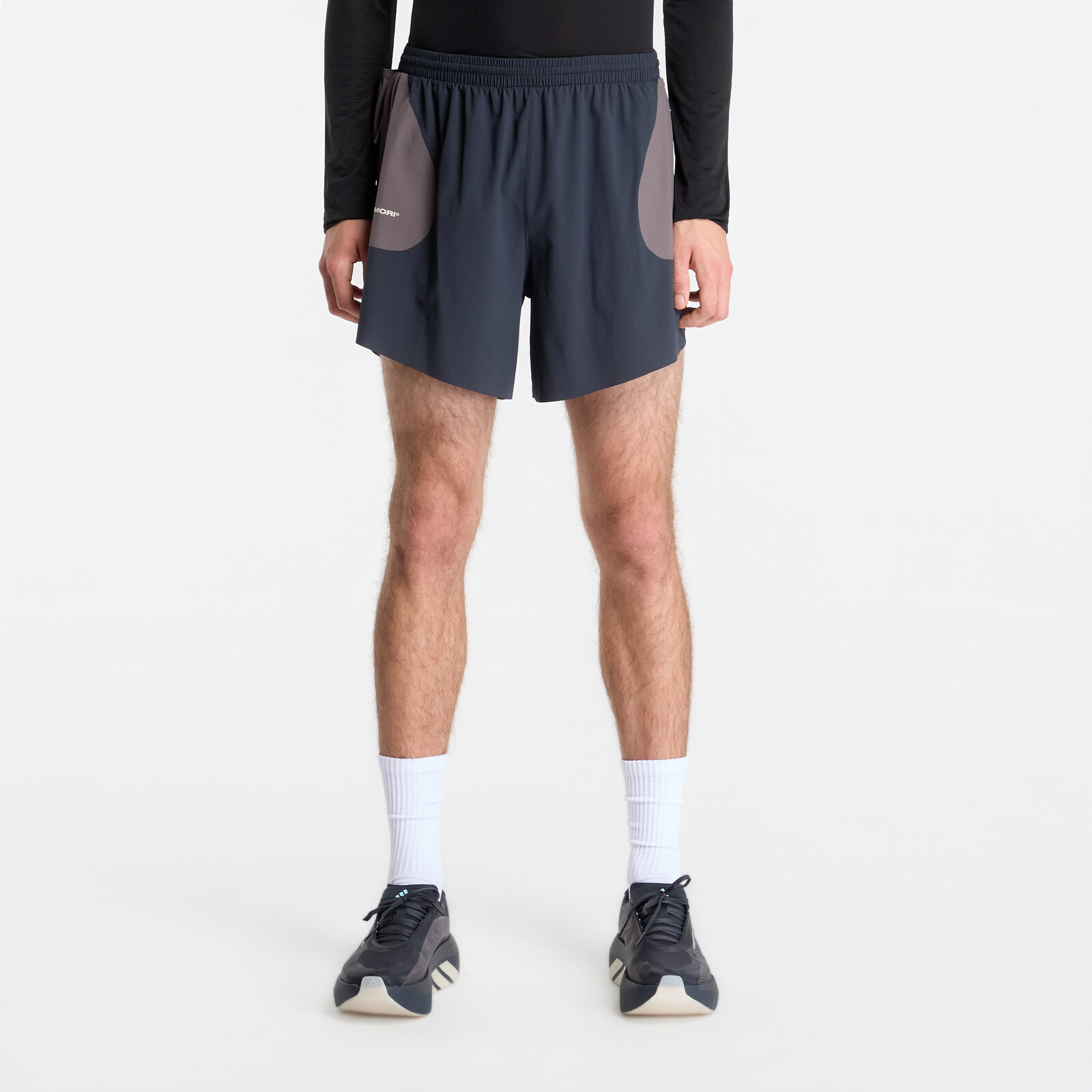 adidas x Hermanos Koumori Running Men Shorts Night Grey/ Charcoal L/5