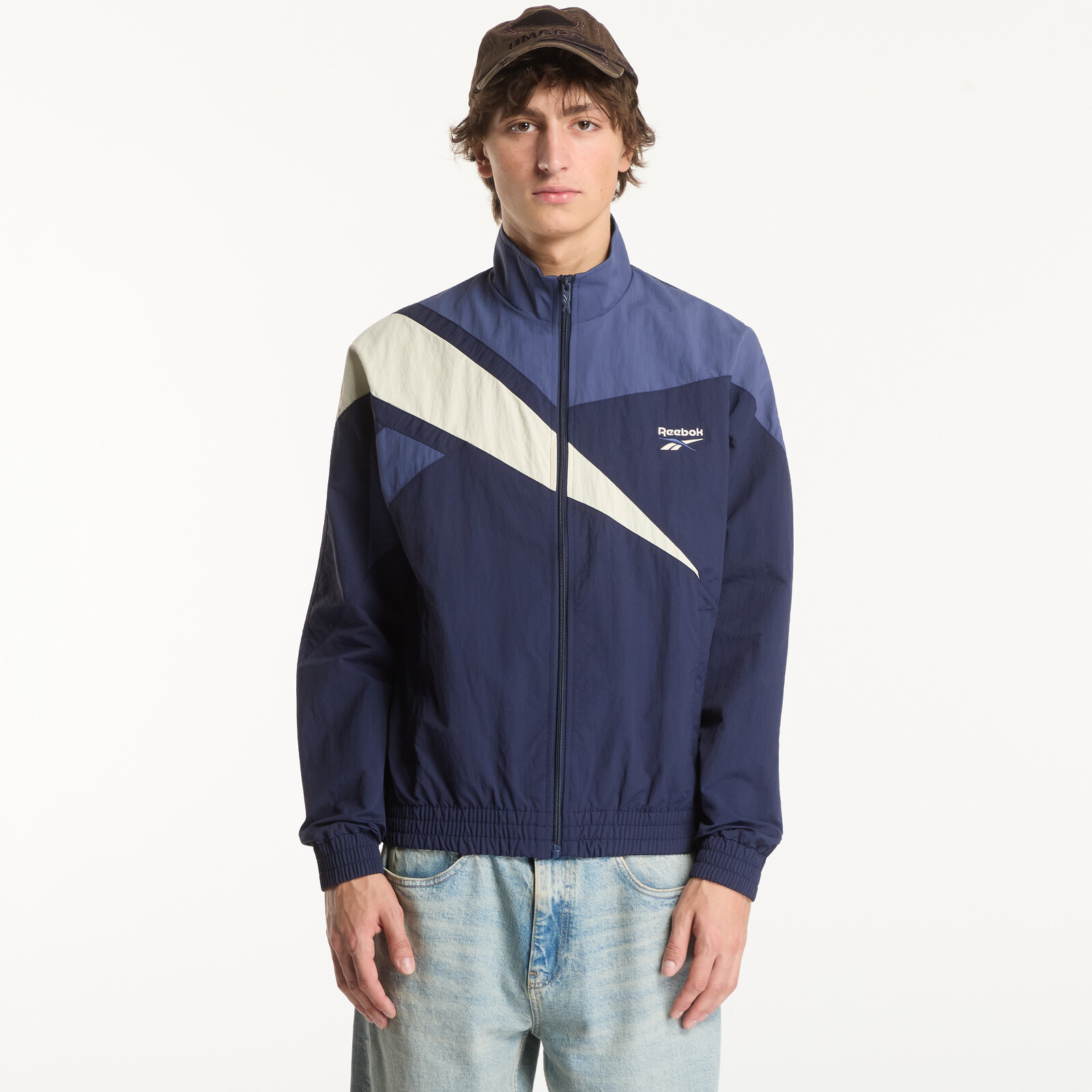 Jacket Reebok Vector Track Top Vector Navy/ Legacy Blue/ Linen L