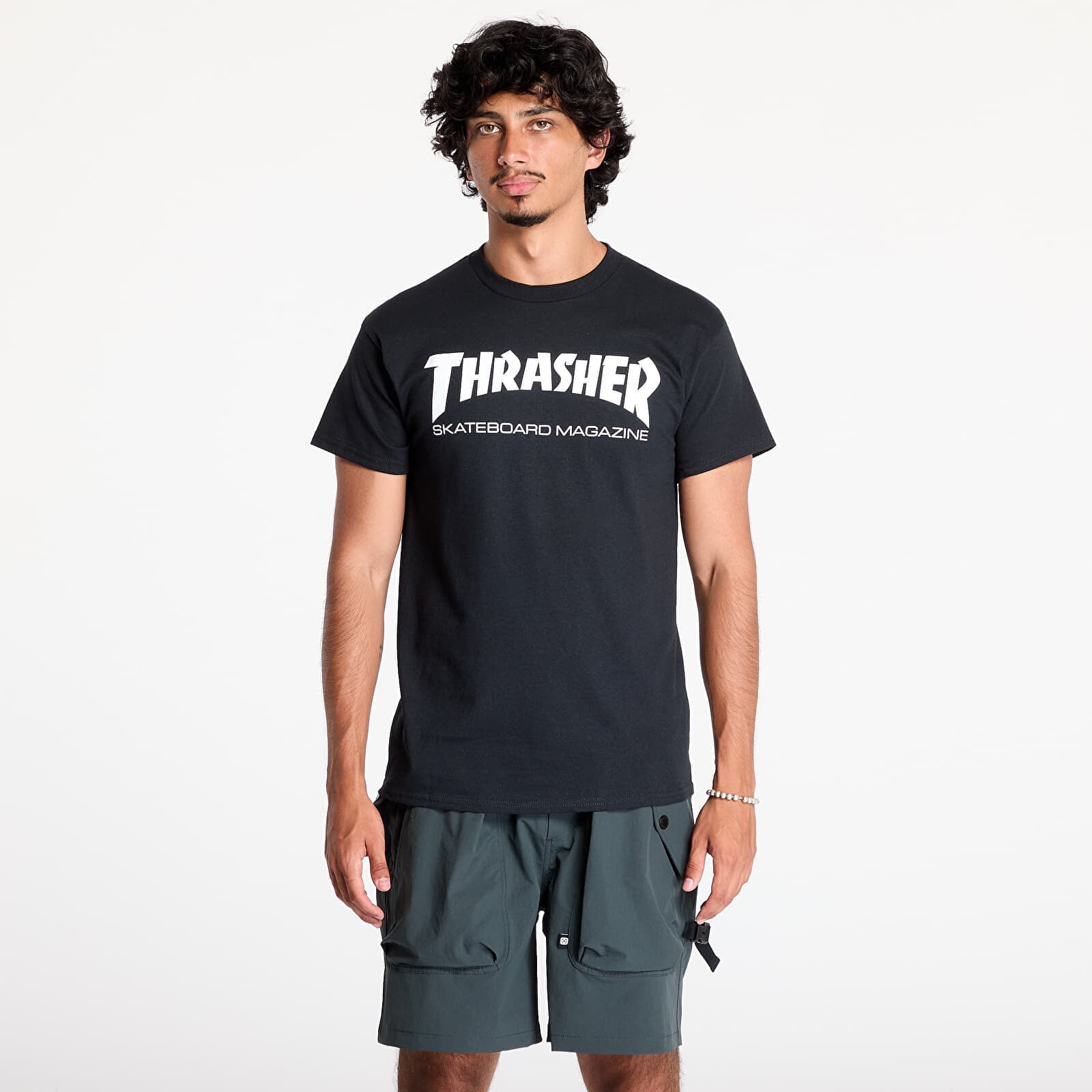 T-shirt Thrasher Skate Magazine T-Shirt Black XL