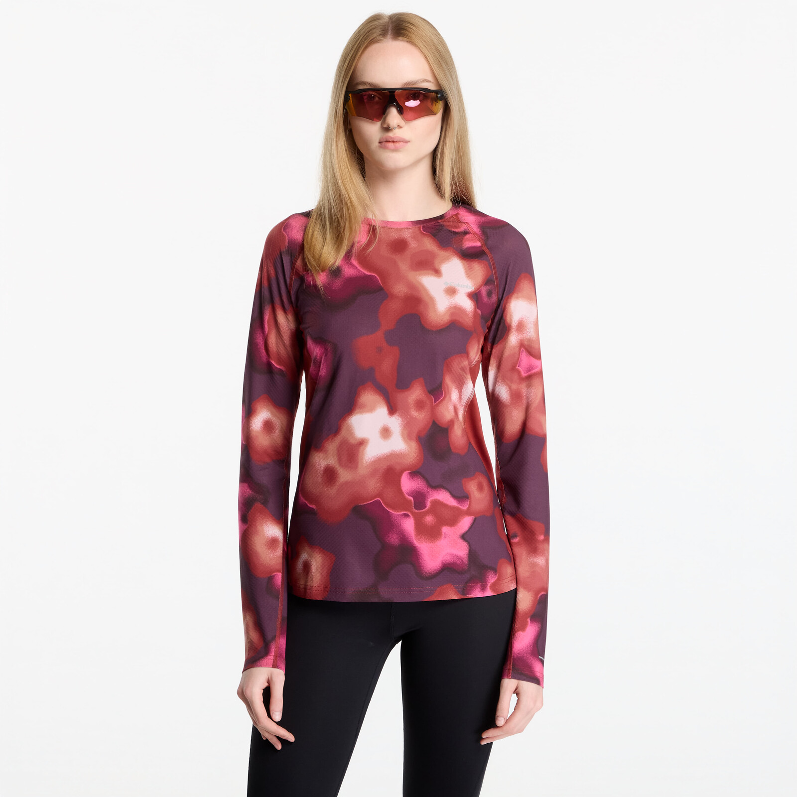 T-shirt Columbia Omni-Heat Infinity™ Knit LS Crew Red Oxide, Dyeflower S