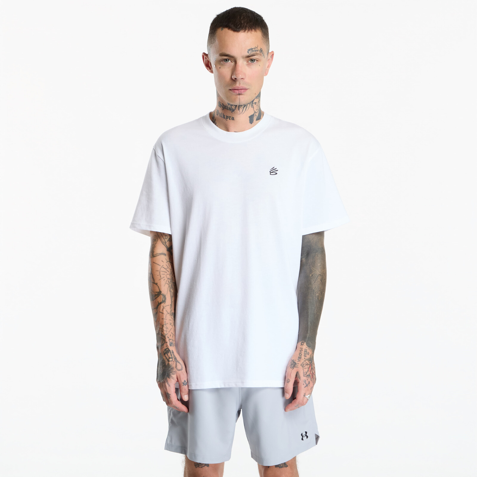 T-shirt Under Armour Curry LC Logo Tee White S