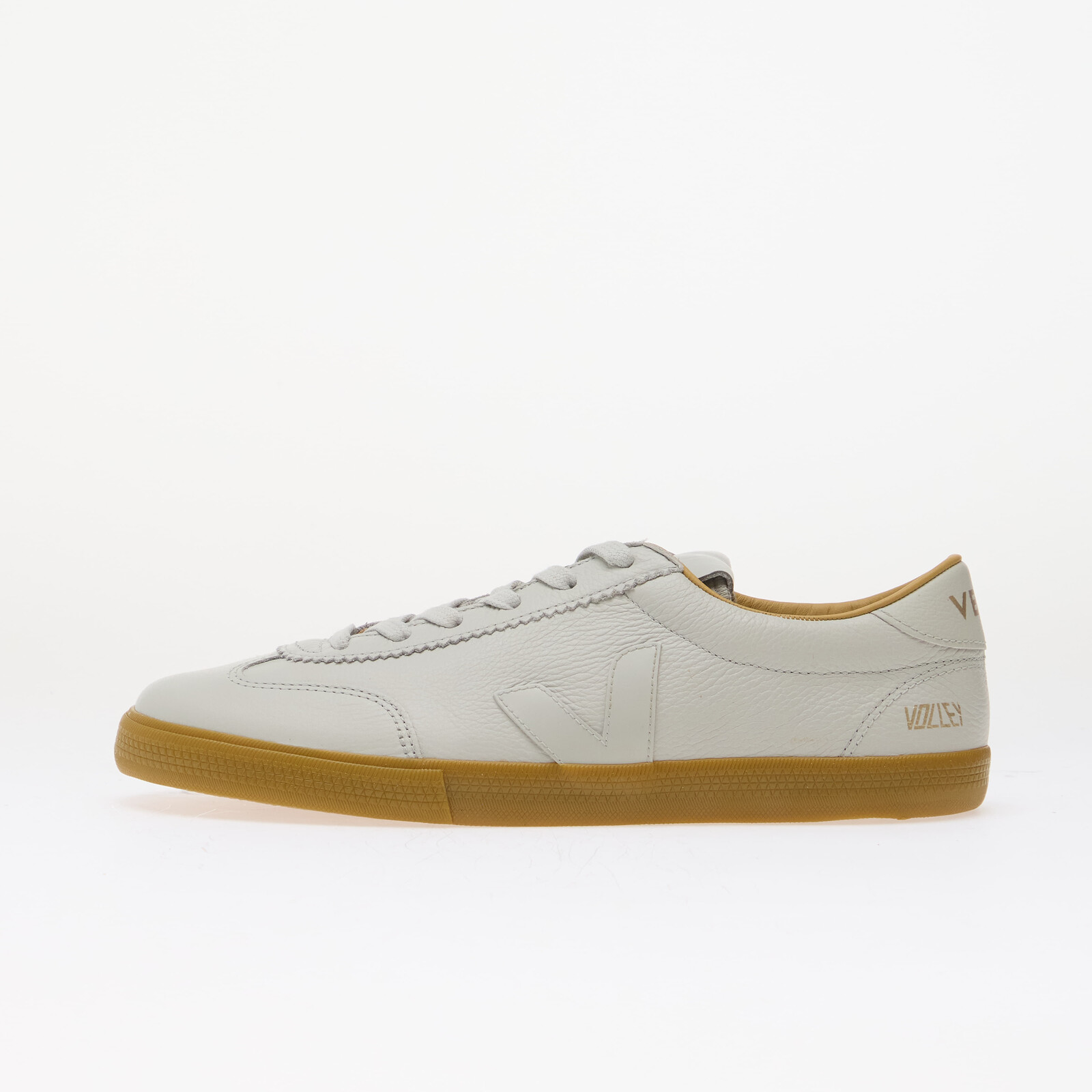 Sneakers Veja Volley Sig Grained Oil Leather Pearl UK 12