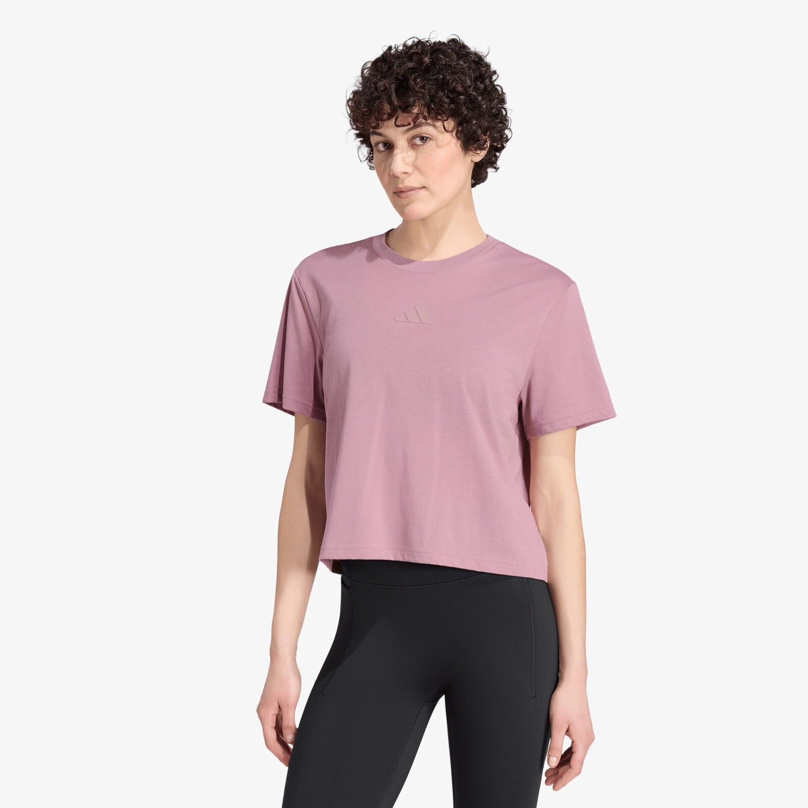 T-shirt adidas Climacool Training Graphic T-shirt Magic Mauve S