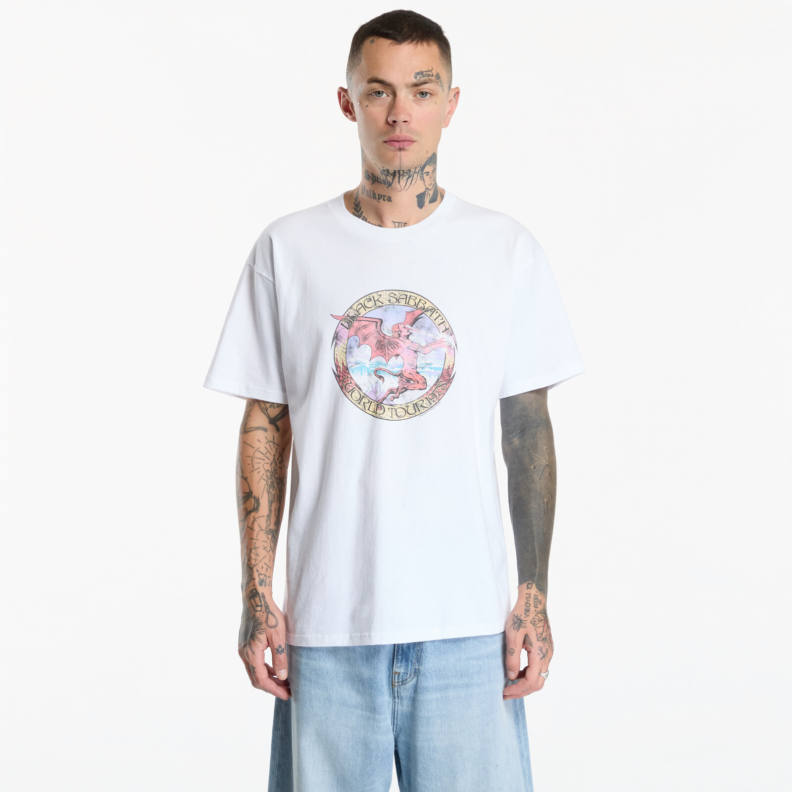 T-shirt Vans Black Sabbath Obi SS Tee White S