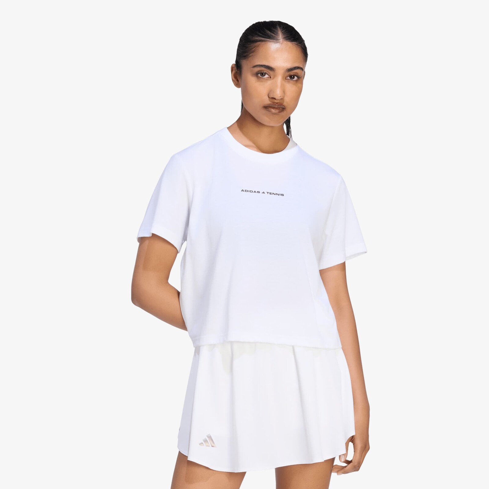 T-shirt adidas Tennis Culture Graphic T-shirt White XS