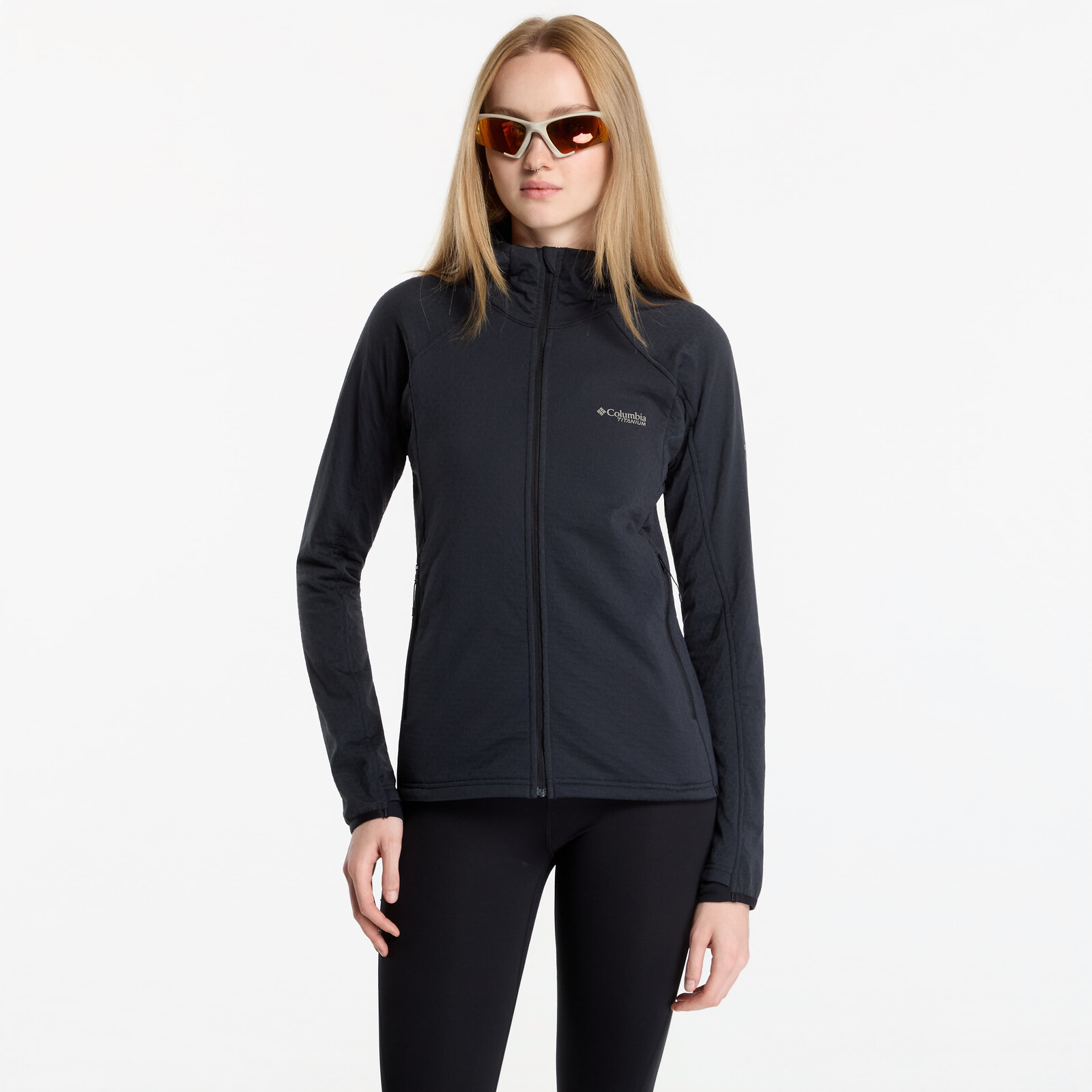 Sweatshirt Columbia Arctic Crest™ II Hooded Full Zip Black XS