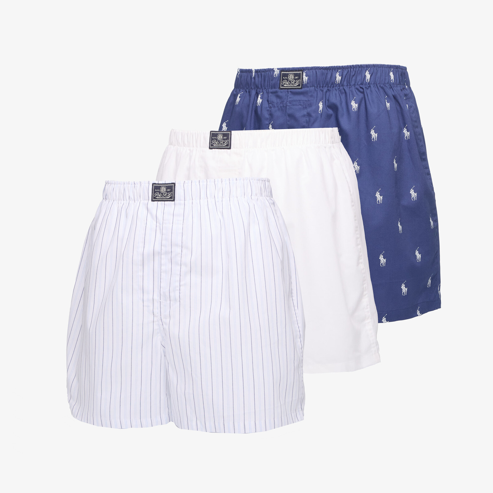Ralph Lauren Polo Open Boxer 3-Pack White XXL