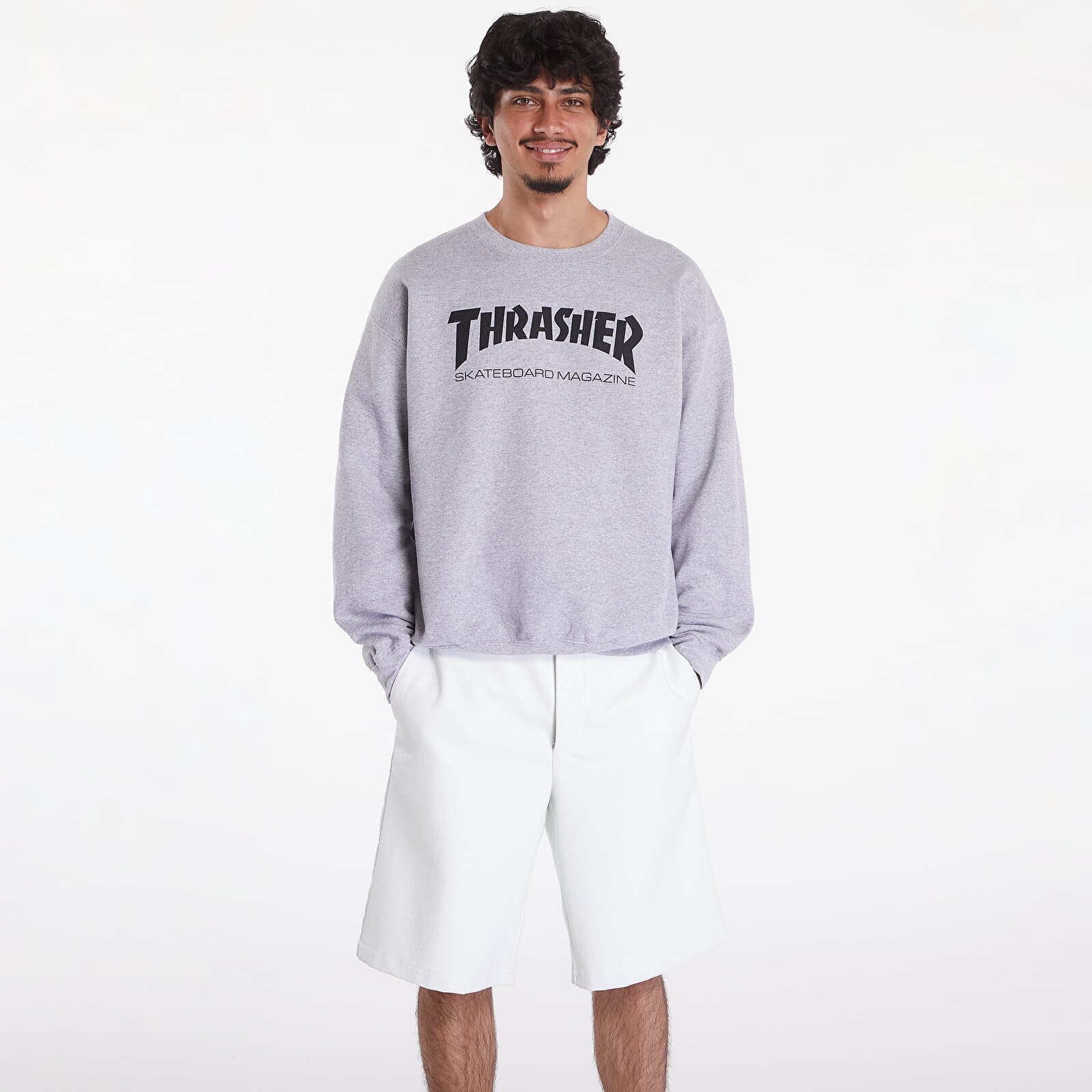 Sweatshirt Thrasher Skate Mag Crewneck Grey L