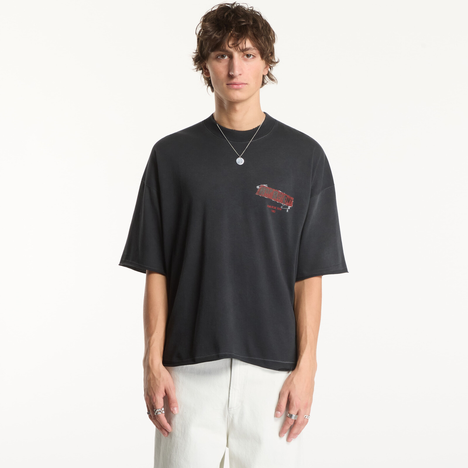 T-shirt Represent Ransom T-Shirt UNISEX Vintage Black M