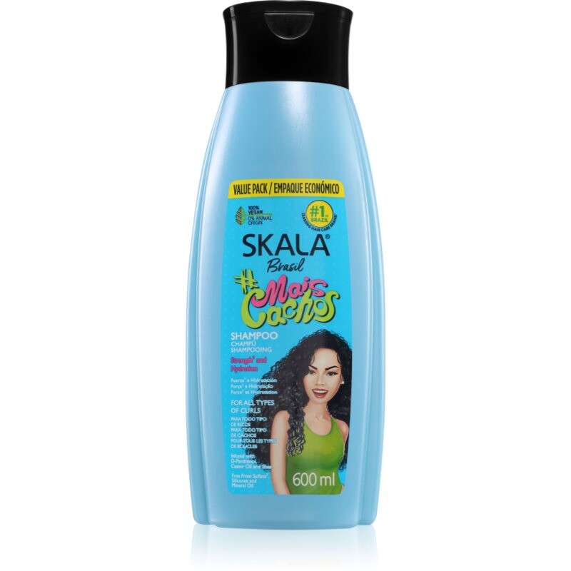 Skala Mais Cachos shampoo for curly and wavy hair 600 ml