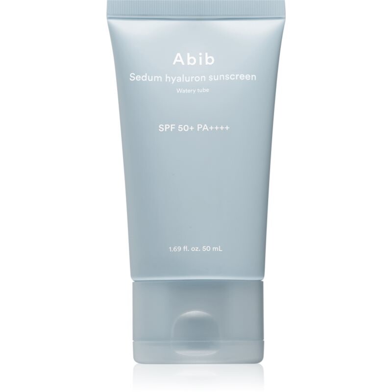 Abib Sedum Hyaluron Watery Tube Sunscreen facial sunscreen with soothing effect SPF 50+ 50 ml
