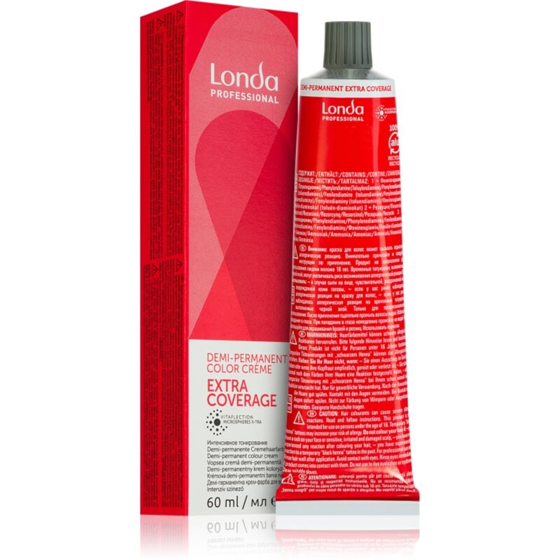 Londa Professional Demi-Permanent Color Demi-Permanent Color Creme demi-permanent hair dye shade 7/07 60 ml