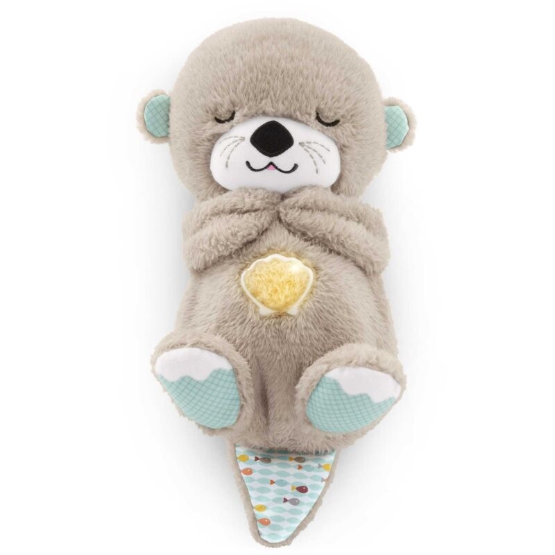 Fisher-Price Soothe & Settle Otter stuffed toy with melody 1 pc