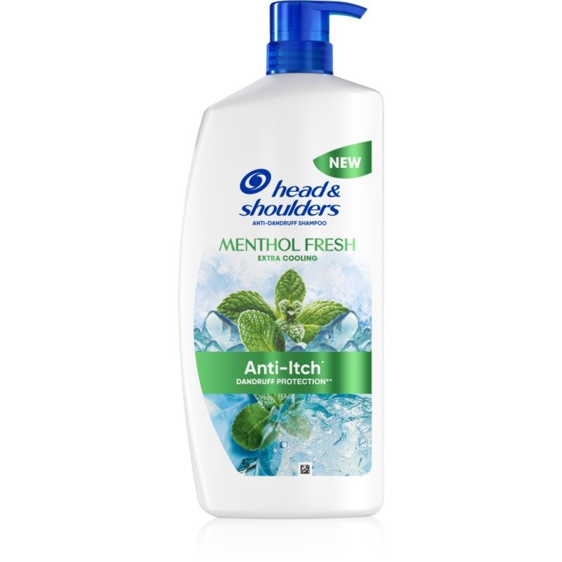 Head & Shoulders Menthol Fresh Extra Cooling anti-dandruff shampoo with cooling effect 1000 ml