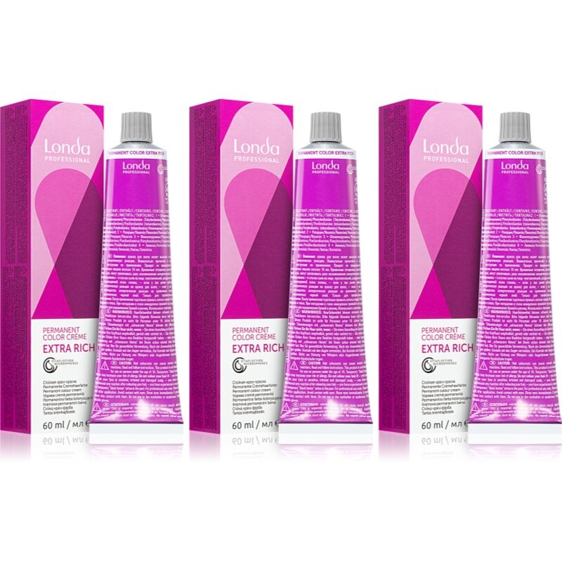 Londa Professional Permanent Color Extra Rich hair colour economy pack shade VIOLET /65