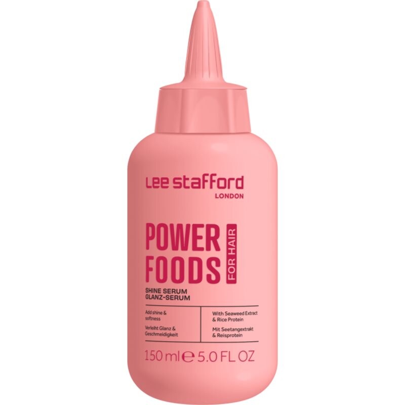 Lee Stafford Powerfoods Shine Treatment serum for shiny and soft hair 150 ml