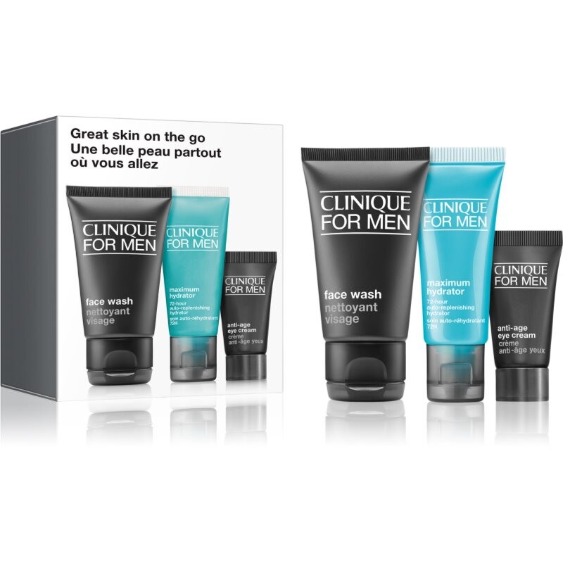 Clinique Mini Kit Great Skin On The Go gift set for men