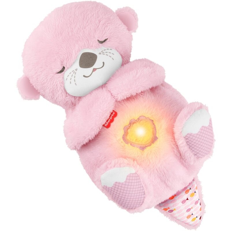 Fisher-Price Soothe'n Snuggle Otter stuffed toy with melody 1 pc