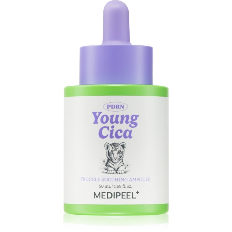 MEDIPEEL+ Young Cica PDRN Trouble Soothing Ampoule redness relief soothing serum with regenerative effect 50 ml
