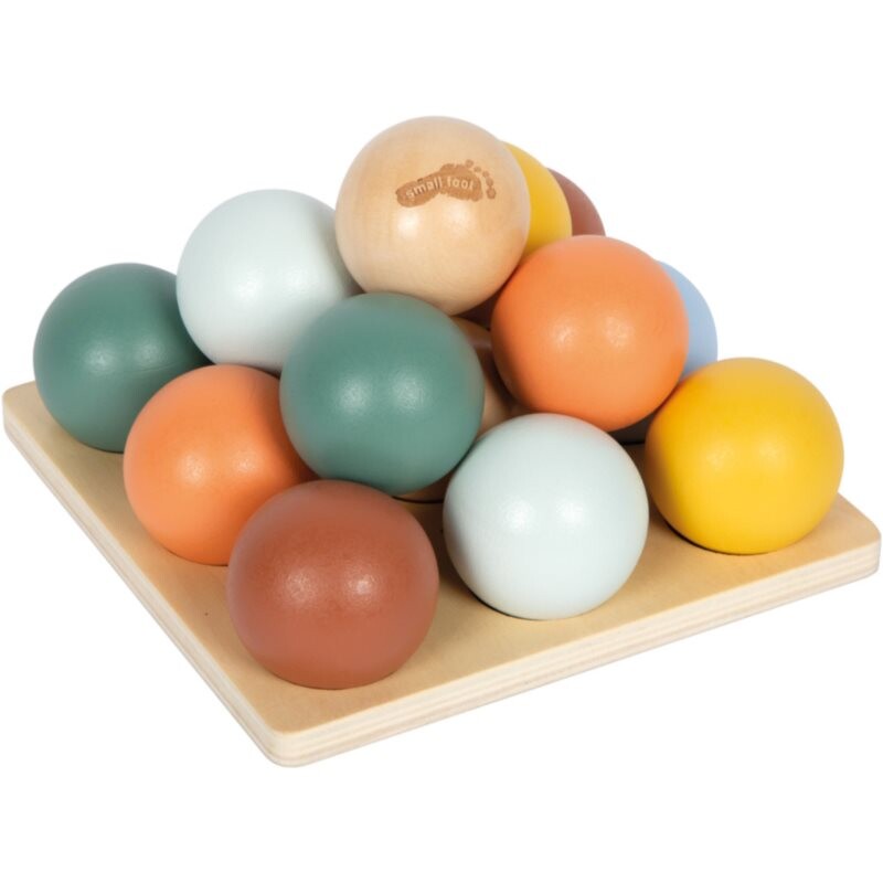 Small foot Montessori Sorting Game with Balls sorting game 12m+ 15 pc
