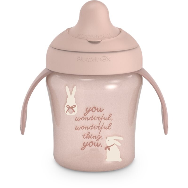 Suavinex Wonderland Learning Cup training cup Pink 200 ml