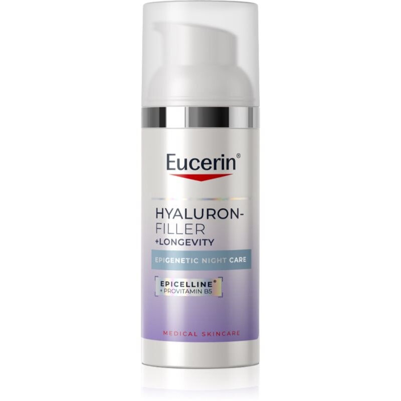 Eucerin Hyaluron-Filler + Longevity Epigenetic night care night cream to fight all signs of ageing 50 ml