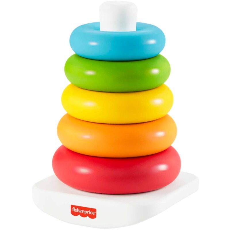 Fisher-Price Rock-A-Stack Rings stackable tower 1 pc