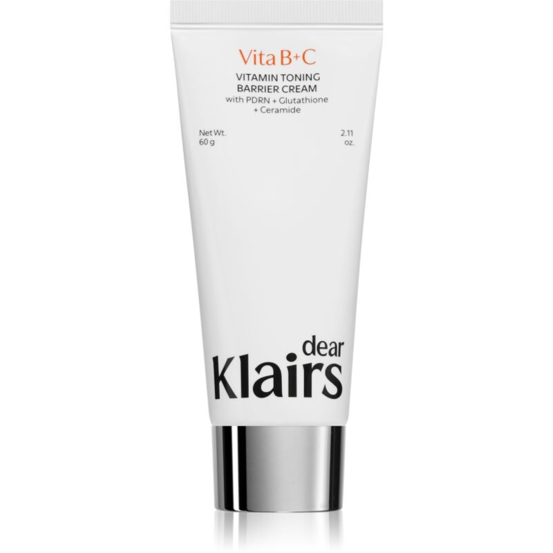 Dear Klairs Vitamin Toning Barrier Cream brightening moisturising cream for strengthening the skin barrier 60 g
